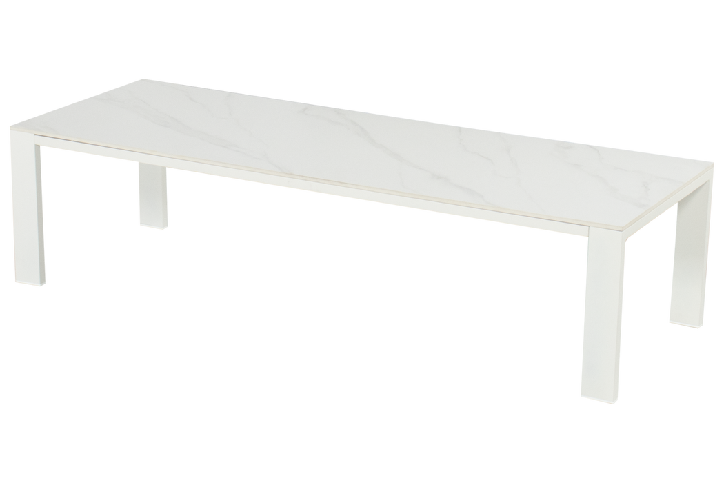 Marsala Lounge Table white 170x60x40 ceramic top